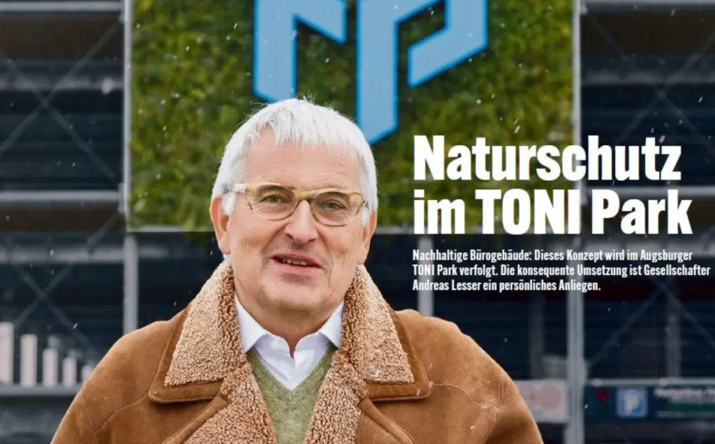 Naturschutz im TONI Park Toni Park Augsburg